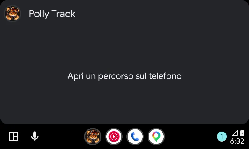 Android Auto senza navigazione attiva: «Apri un percorso sul telefono».